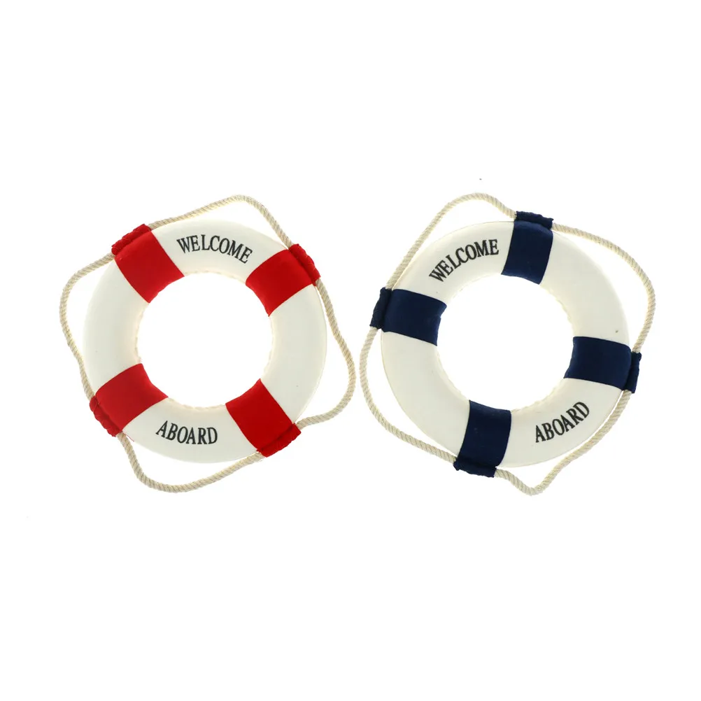 1PC Creative Lifebuoy Ring Boat Sea Life Buoy Hanging On The Ship's Mediterraneo Style Home Decoration Wall
1PC Creative Lifebuoy Ring Boat Sea Life Buoy Hanging On The Ship's Mediterraneo Style Home Decoration Wall