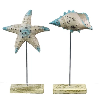 Nordic retro shells starfishMediterranean Style Marine Decor resin Figurine crafts Tourist Souveni Wedding Gift
Nordic retro shells starfishMediterranean Style Marine Decor resin Figurine crafts Tourist Souveni Wedding Gift