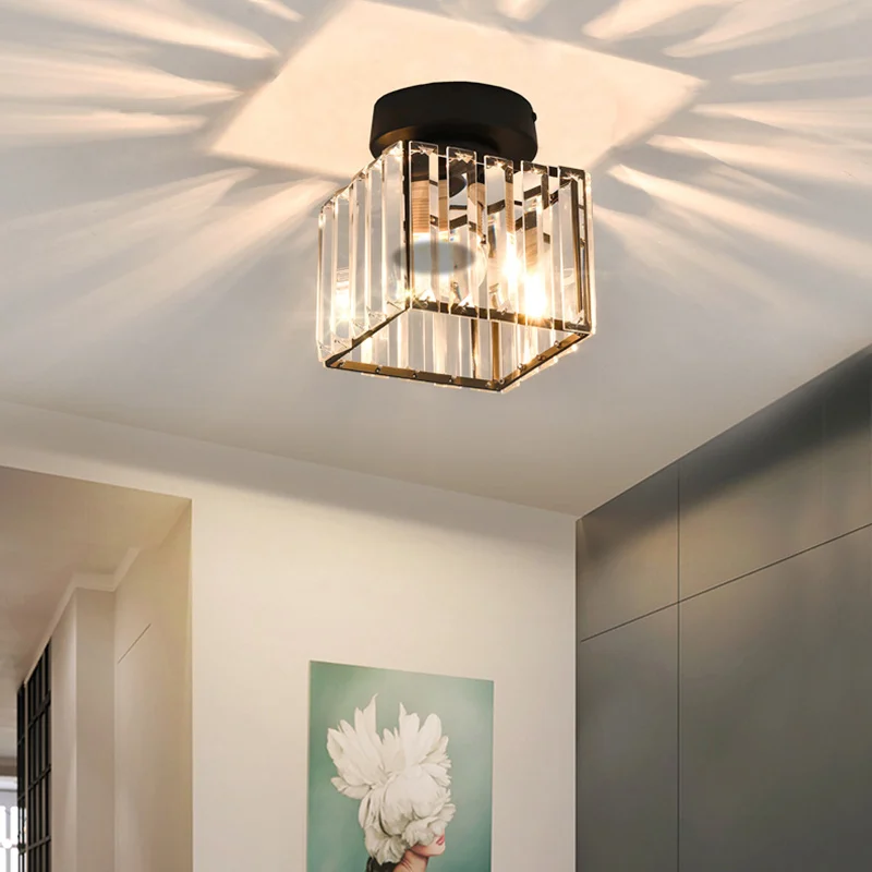 Modern Crystal Chandelier Lights Square Lamp Round Flush Mounted luminaire Lustre Chandeliers Lighting Fixtures corridor hallway
Modern Crystal Chandelier Lights Square Lamp Round Flush Mounted luminaire Lustre Chandeliers Lighting Fixtures corridor hallway