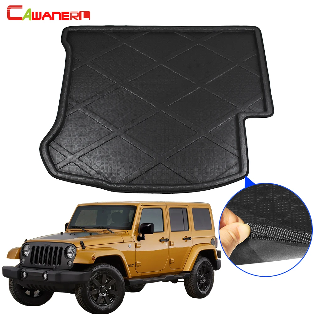 Cawanerl Car Tail Trunk Mat Floor Boot Tray Liner Cargo Carpet Luggage Kick Mud Pad Styling For Jeep Wrangler 4-Door
Cawanerl Car Tail Trunk Mat Floor Boot Tray Liner Cargo Carpet Luggage Kick Mud Pad Styling For Jeep Wrangler 4-Door