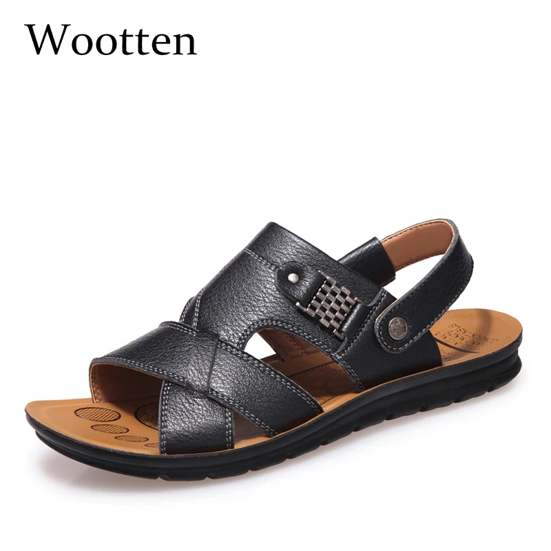 2019 summer plus size sandals men genuine Leather outdoor fashion roman Light Comfortable gladiator beach sandals #623
2019 summer plus size sandals men genuine Leather outdoor fashion roman Light Comfortable gladiator beach sandals #623