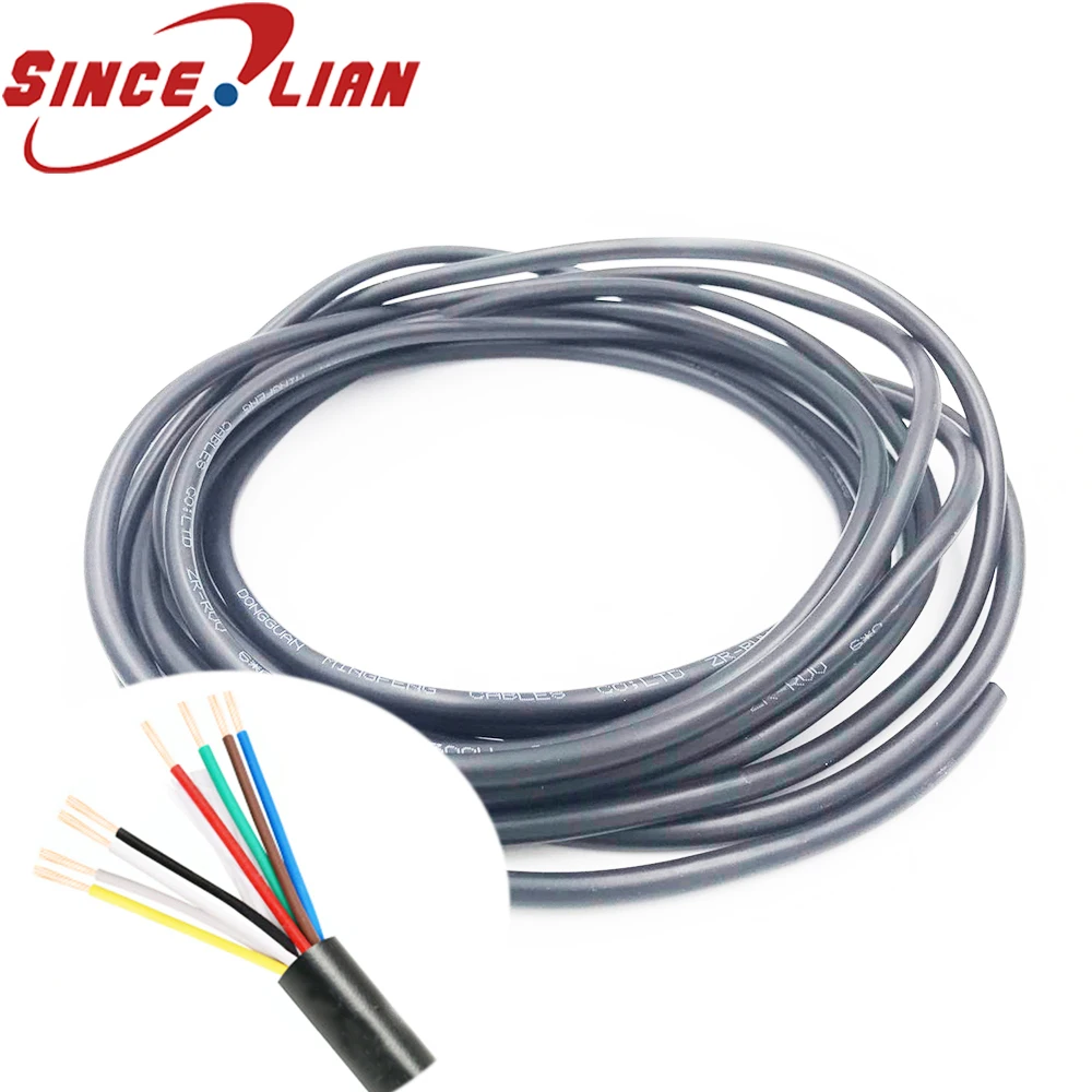 RVV10 Electrical Wire Cable 10 Core Cable Signal Line RVV10X0.3mm Square Connection Line Power Cable Electrical Cord
RVV10 Electrical Wire Cable 10 Core Cable Signal Line RVV10X0.3mm Square Connection Line Power Cable Electrical Cord