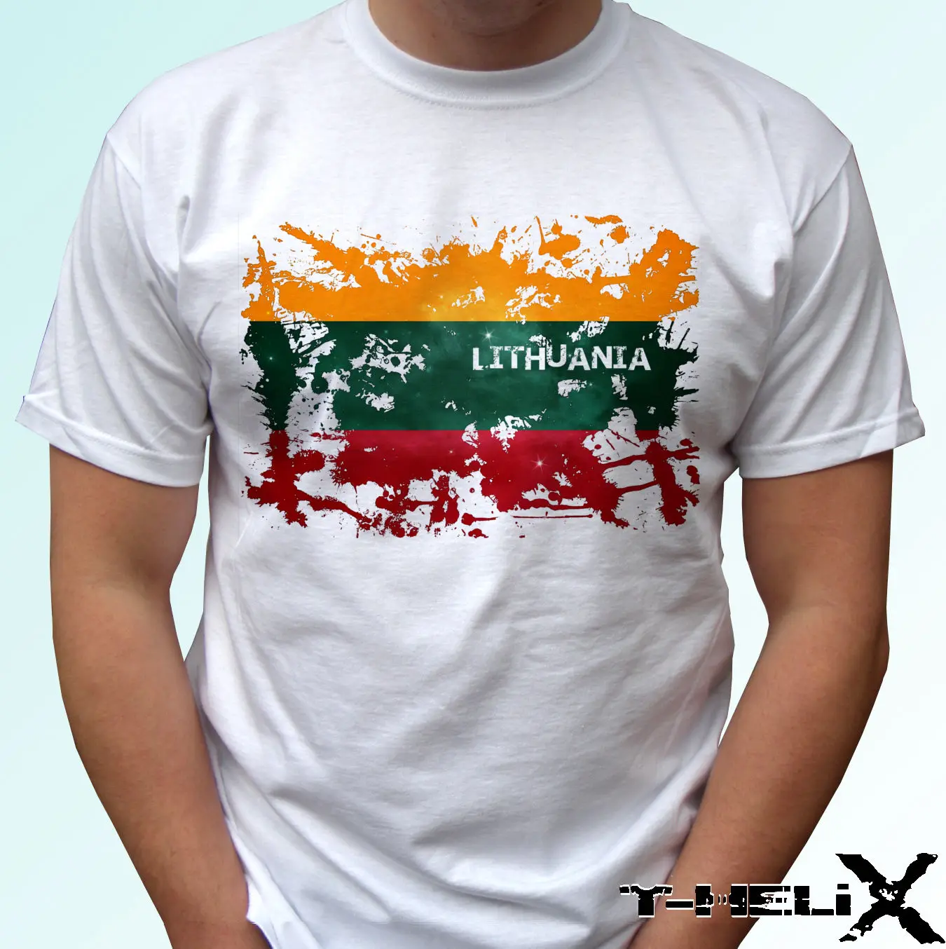 Lithuania Flag White T Shirt Top Design Mens Womens Kids & Baby Sizes Harajuku Fashion Classic Unique Free Shipping
Lithuania Flag White T Shirt Top Design Mens Womens Kids & Baby Sizes Harajuku Fashion Classic Unique Free Shipping