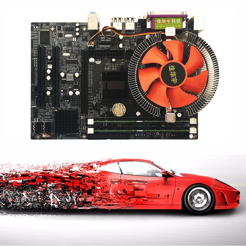 Motherboard CPU Set with Quad Core 2.66G CPU i5 Core + 4G Memory + Fan ATX Desktop Computer Mainboard Assemble Set Drop Shipping
Motherboard CPU Set with Quad Core 2.66G CPU i5 Core + 4G Memory + Fan ATX Desktop Computer Mainboard Assemble Set Drop Shipping