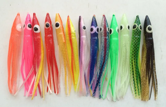 4 inch Octopus Bait Sea Fishing Lure Tuna Lure Sea Long head Octopus Sea Trolling Fishing Tackle
4 inch Octopus Bait Sea Fishing Lure Tuna Lure Sea Long head Octopus Sea Trolling Fishing Tackle