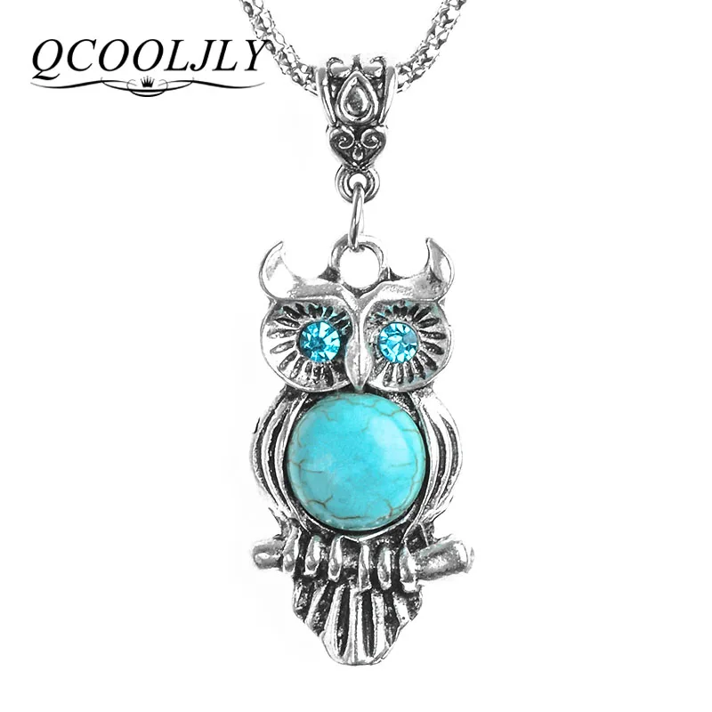 QCOOLJLY Fashion Stone Necklace Owl Pendant & Necklace Chain Vintage Jewelry for Women Pendant Long Chain Necklace
QCOOLJLY Fashion Stone Necklace Owl Pendant & Necklace Chain Vintage Jewelry for Women Pendant Long Chain Necklace