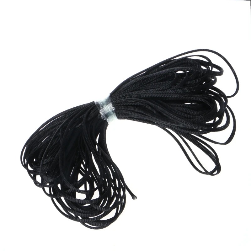 6mm Braided Expandable Nylon Cable Mesh Harness Wire Sleeving Sheathing Black 30m #0604
6mm Braided Expandable Nylon Cable Mesh Harness Wire Sleeving Sheathing Black 30m #0604