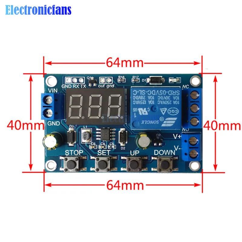 Battery Charge/Discharge Module Timing Charge/Discharge Communication Integrated Voltmeter Undervoltage/Overvoltage Protection
Battery Charge/Discharge Module Timing Charge/Discharge Communication Integrated Voltmeter Undervoltage/Overvoltage Protection