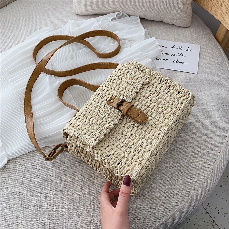 Women Straw Shoulder Bag High Quality Ladies Crossbody Bag Fashion Summer Weave Beach Bag Luxury Designer female Messenger Bags
Women Straw Shoulder Bag High Quality Ladies Crossbody Bag Fashion Summer Weave Beach Bag Luxury Designer female Messenger Bags