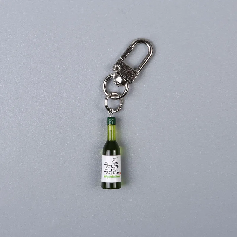 New Designs Funny Korea Wine Bottle Keychain, Cute Mini Pendant Fashion Bag Accessory Key Chain, Best Friendship Gift Jewelry
New Designs Funny Korea Wine Bottle Keychain, Cute Mini Pendant Fashion Bag Accessory Key Chain, Best Friendship Gift Jewelry