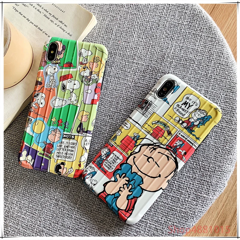 New Suitcase Style USA Cute Cartoon Dog Snoopys Puzzle Phone Cases For iPhone 6 6S 7 8 Plus X XS MAX XR Luxury Back Cover Case
New Suitcase Style USA Cute Cartoon Dog Snoopys Puzzle Phone Cases For iPhone 6 6S 7 8 Plus X XS MAX XR Luxury Back Cover Case