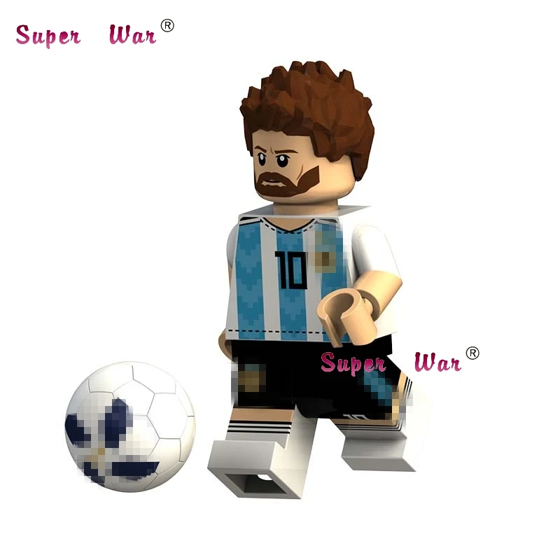 1PCS model building blocks action superheroes Famous Football Player Messi Collection diy toys for children gift
1PCS model building blocks action superheroes Famous Football Player Messi Collection diy toys for children gift