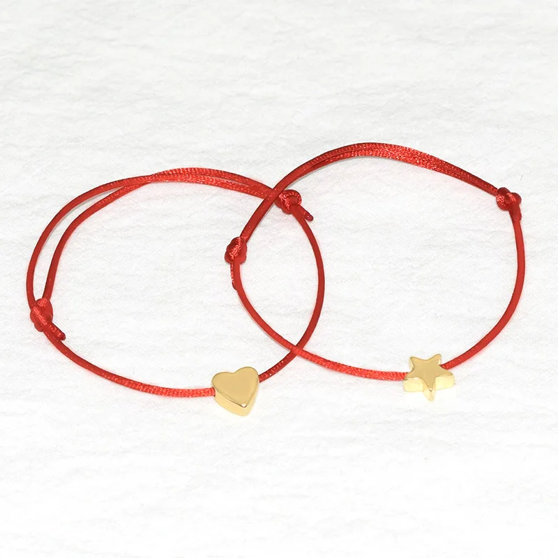 Gold Silver Heart Bracelet Multicolor Rope Adjustable String Lucky Bracelet For Women Children Handmade Bracelet DIY Jewelry
Gold Silver Heart Bracelet Multicolor Rope Adjustable String Lucky Bracelet For Women Children Handmade Bracelet DIY Jewelry