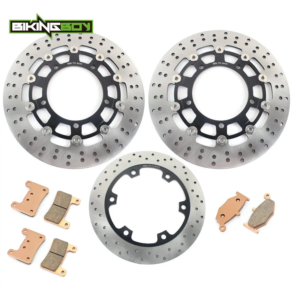 BIKINGBOY for SUZUKI GSX1300R Hayabusa 08 09 10 11 12 GSXR GSX-R 1300 Front Rear Brake Discs Disks Rotors + Pads Motorcycle Set
BIKINGBOY for SUZUKI GSX1300R Hayabusa 08 09 10 11 12 GSXR GSX-R 1300 Front Rear Brake Discs Disks Rotors + Pads Motorcycle Set