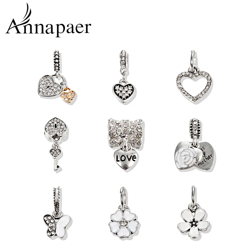9Pcs/Lot New White Style Charm Beads fit Pandora Bracelet Fashion Clover Heart Key Charm for Bracelet & Bangle Jewelry SET160903
9Pcs/Lot New White Style Charm Beads fit Pandora Bracelet Fashion Clover Heart Key Charm for Bracelet & Bangle Jewelry SET160903