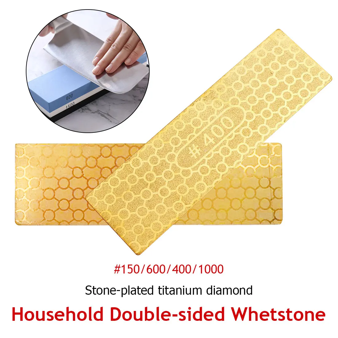 Portable Ultra-thin Diamond Sharpening Stone 100*30*1.2mm Honeycomb Surface Whetstone Knife Sharpener Kitchen Grinding Tool
Portable Ultra-thin Diamond Sharpening Stone 100*30*1.2mm Honeycomb Surface Whetstone Knife Sharpener Kitchen Grinding Tool