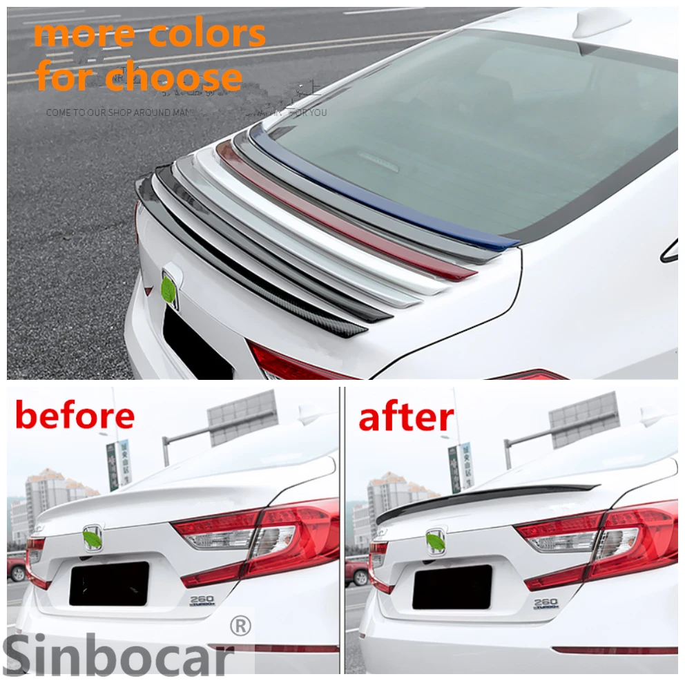 ABS Plastic Painted Tail Trunk Wing Primer Color Rear Spoiler For Honda Accord 2018 10Th Rear Trunk Spoiler Free Shipping
ABS Plastic Painted Tail Trunk Wing Primer Color Rear Spoiler For Honda Accord 2018 10Th Rear Trunk Spoiler Free Shipping