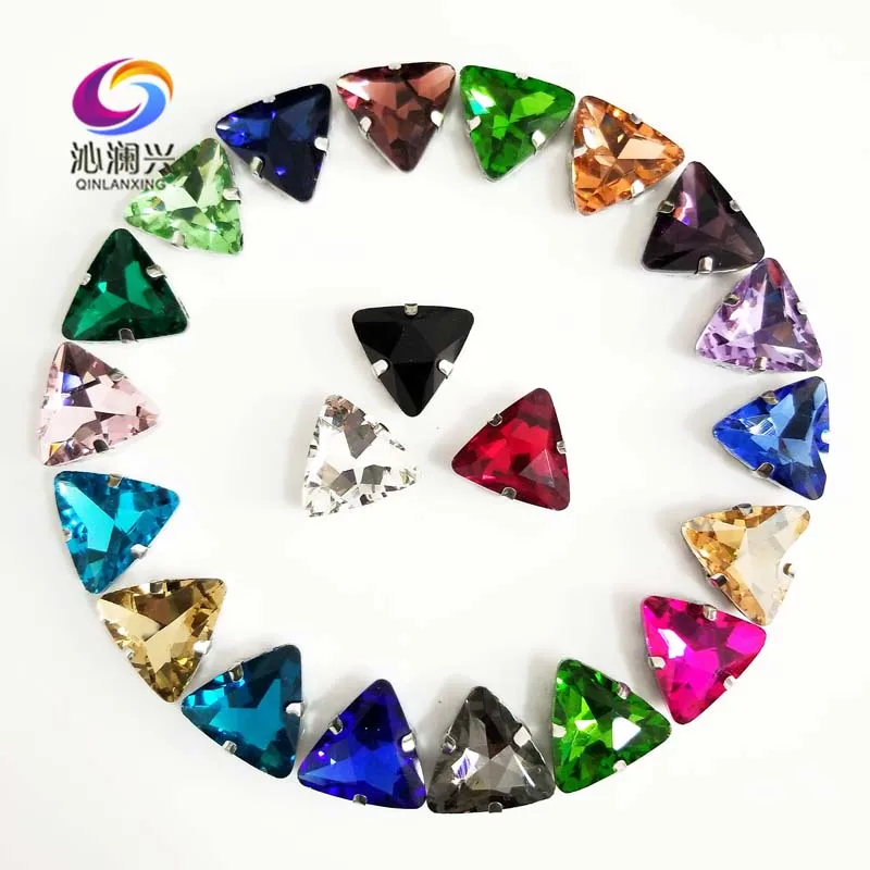 Free shipping 18mm Superior quality triangle Crystal glass flatback sew on stones,Silver claws rhinestone,Clothing accessories
Free shipping 18mm Superior quality triangle Crystal glass flatback sew on stones,Silver claws rhinestone,Clothing accessories