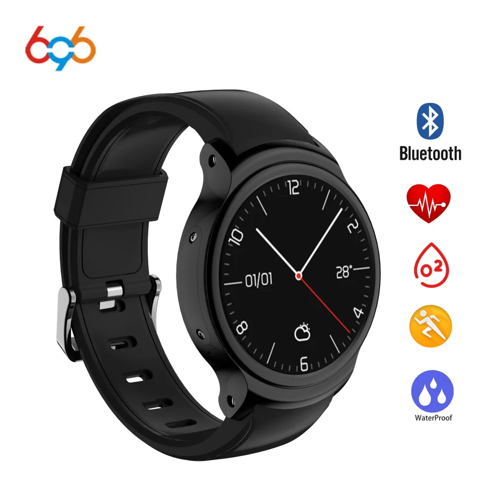 

696 I3 Smart Watch 1.5 Inch MTK6580 Quad Core 1.3GHZ Android 5.1 3G Smart Watch 500mAh 2.0 Mega Pixel Heart Rate Monitor
