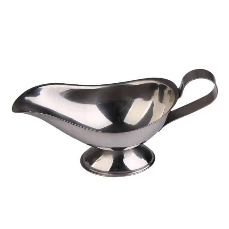 1pc 8oz-10oz Stainless Steel Beefsteak Gravy Sauce Boat Container Plate Tableware Kitchen Bar Tableware Gravy Boats Saucers
1pc 8oz-10oz Stainless Steel Beefsteak Gravy Sauce Boat Container Plate Tableware Kitchen Bar Tableware Gravy Boats Saucers