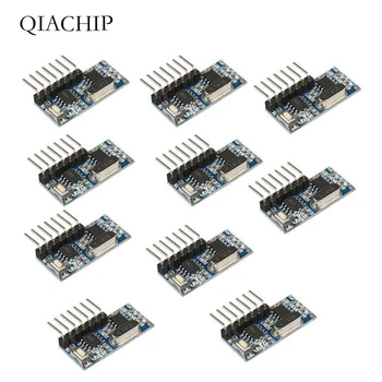 QIACHIP 10 PCS 433Mhz Wireless Remote Control Switch 4CH RF Relay 1527 Encoding Learning Module For Light Receiver Diy Kit
QIACHIP 10 PCS 433Mhz Wireless Remote Control Switch 4CH RF Relay 1527 Encoding Learning Module For Light Receiver Diy Kit