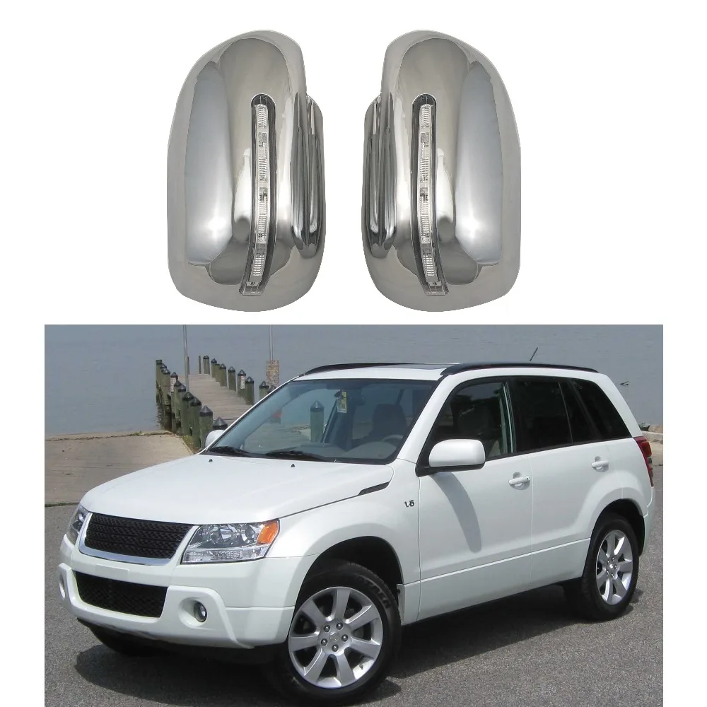 ABS Chrome plated door Rearview door mirror covers with Led For Suzuki Grand Vitara 2008-2014 Car accessories
ABS Chrome plated door Rearview door mirror covers with Led For Suzuki Grand Vitara 2008-2014 Car accessories