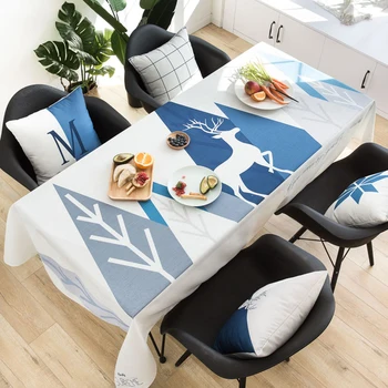 Modern Nordic Style Animal Elk Geometric Pattern Tea Table Cloth Multi-function Waterpoof Camping BBQ Rectangle Tablecltoh
Modern Nordic Style Animal Elk Geometric Pattern Tea Table Cloth Multi-function Waterpoof Camping BBQ Rectangle Tablecltoh