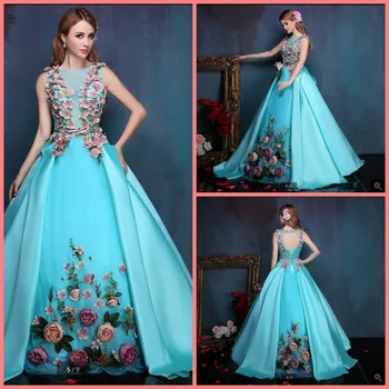 2016 free shipping ball gown blue hand made flower prom dress sleeveless puffy sashes prom gowns open back sexy prom dresses
2016 free shipping ball gown blue hand made flower prom dress sleeveless puffy sashes prom gowns open back sexy prom dresses