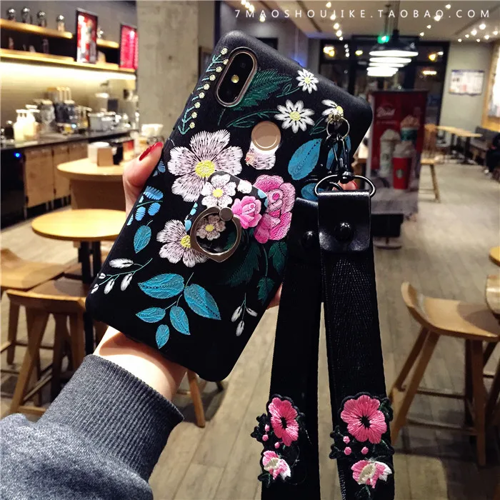 For xiaomi max 3 Retro flowers case , Imitation embroidery soft phone cover for Xiaomi Mi Max 3 + finger ring holder case +strap
For xiaomi max 3 Retro flowers case , Imitation embroidery soft phone cover for Xiaomi Mi Max 3 + finger ring holder case +strap