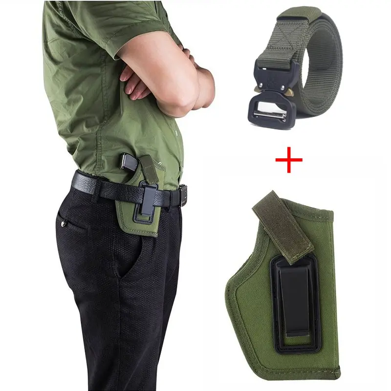 Hand Gun Accessories Small Holster Pouch Tactical Compact / Subcompact Gun Belt Holster And Tactical Belt
Hand Gun Accessories Small Holster Pouch Tactical Compact / Subcompact Gun Belt Holster And Tactical Belt