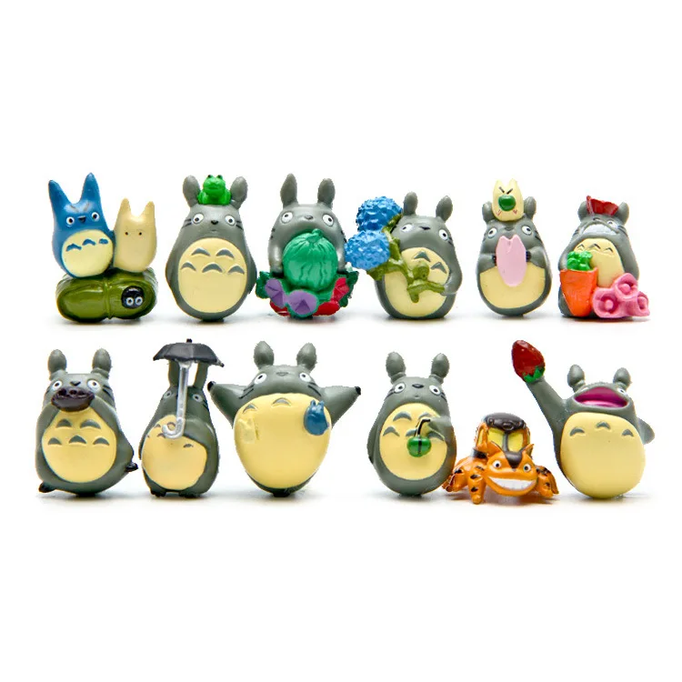 FMRXK 12pcs/set Figure My Neighbor Totoro Garden Decoration Miniatures Terrarium Figurines Anime Action Figures
FMRXK 12pcs/set Figure My Neighbor Totoro Garden Decoration Miniatures Terrarium Figurines Anime Action Figures