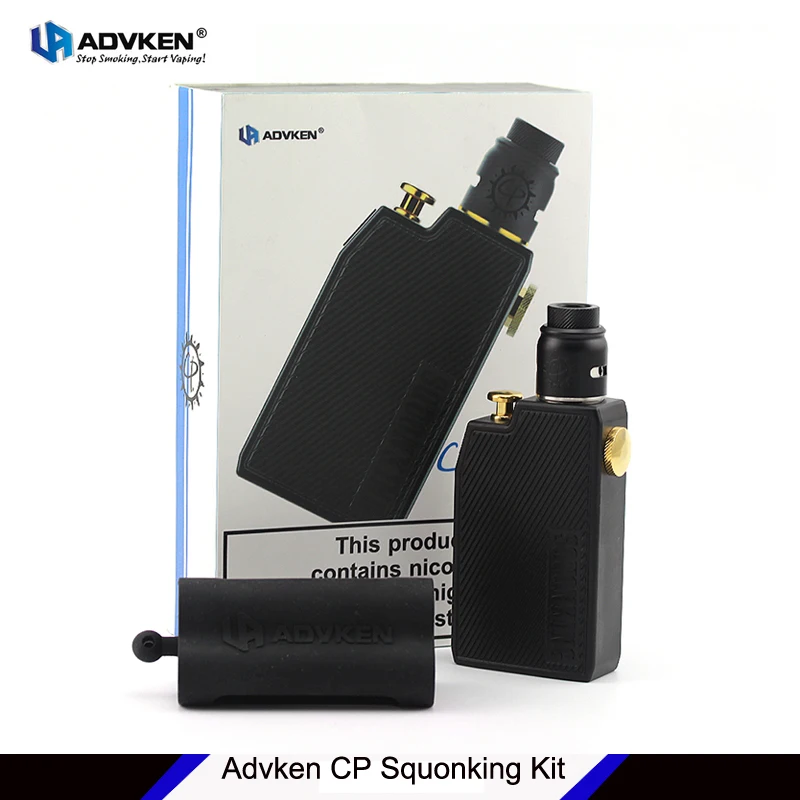 Original Advken Cp Squonking Kit squonk squonker bf electronic cigarette kit with 22mm Single Coil RDA 7ml ejuice bottle
Original Advken Cp Squonking Kit squonk squonker bf electronic cigarette kit with 22mm Single Coil RDA 7ml ejuice bottle