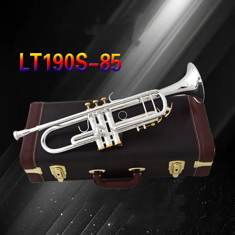 

New Trumpet LT190S-85 Music instrument Bb flat trumpet Grading preferred trumpet professional performance music Free shipping