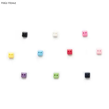100pcs 6mm Multicolor Single Color Optional 2 hole Square Resin mini buttons Sewing Scrapbooking Decor Card Making DIY
100pcs 6mm Multicolor Single Color Optional 2 hole Square Resin mini buttons Sewing Scrapbooking Decor Card Making DIY