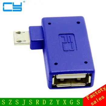 Left Angled 90 Degree Micro USB OTG Host Flash Disk Adapter with Micro Power for Galaxy Note3 S3 S4 i9500 Charge Phone At Same
Left Angled 90 Degree Micro USB OTG Host Flash Disk Adapter with Micro Power for Galaxy Note3 S3 S4 i9500 Charge Phone At Same