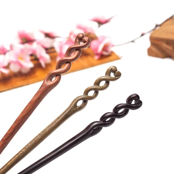 Top quality Sandalwood Chinese hairstick Hand-carved Love heart Twisted style Women jewelry Chinese hairstick Gift
Top quality Sandalwood Chinese hairstick Hand-carved Love heart Twisted style Women jewelry Chinese hairstick Gift