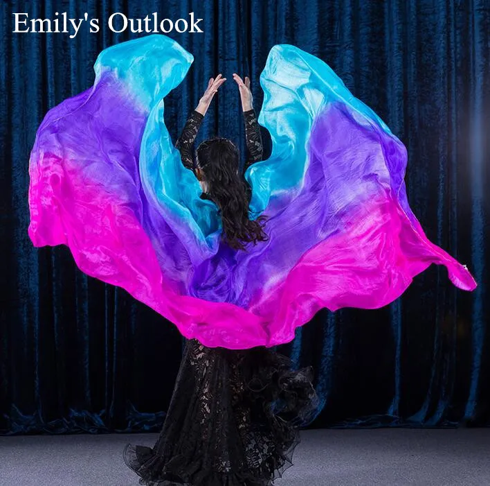 Customized Girl's Silk Belly Dance Shawl Veil Scarf Gradient Color 79*35" Kids Stage Performance Props Assorted Free Shipping
Customized Girl's Silk Belly Dance Shawl Veil Scarf Gradient Color 79*35" Kids Stage Performance Props Assorted Free Shipping
