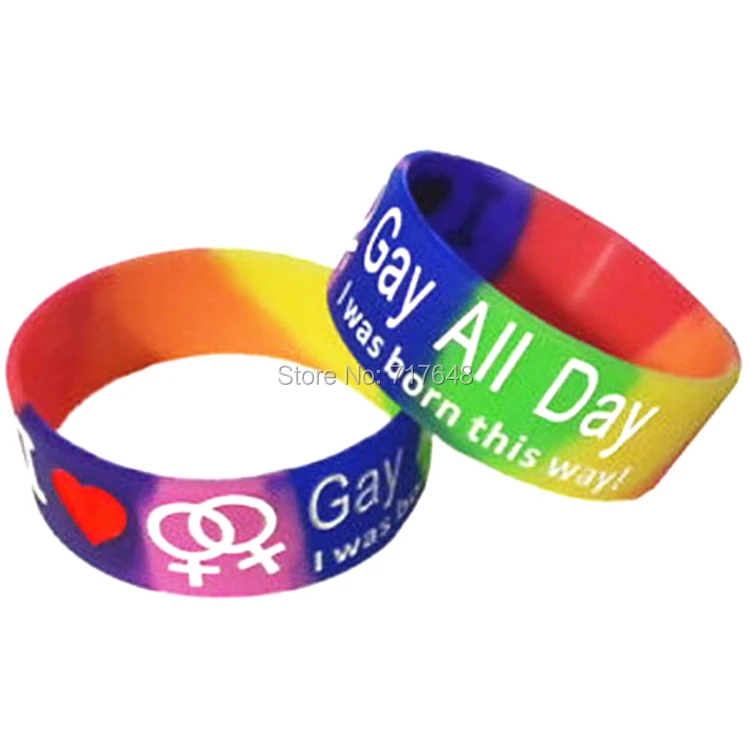 300pcs Gay All Day Wristlet Lesbian Pride Rainbow wristband silicone bracelets free shipping by FEDEX
300pcs Gay All Day Wristlet Lesbian Pride Rainbow wristband silicone bracelets free shipping by FEDEX