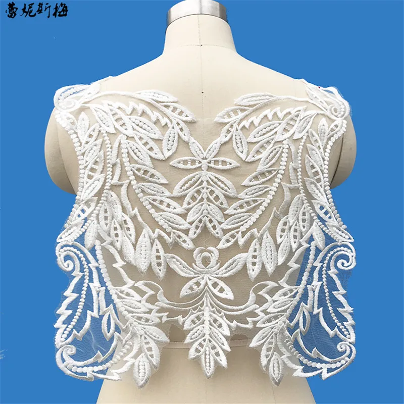 1Pc Oversized Ivory Embroidered Lace Flower Wedding Dress Cheongsam Modified DIY Jewelry Accessories Lace Applique 48X37.5cm
1Pc Oversized Ivory Embroidered Lace Flower Wedding Dress Cheongsam Modified DIY Jewelry Accessories Lace Applique 48X37.5cm