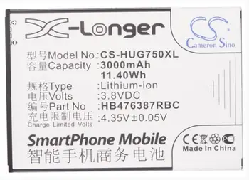 Cameron Sino 3000mAh battery for HUAWEI Ascend G750 G750-T00 G750-T01 G750-T20 B199 G750 G750-T00 G750-T01 G750-T20 Glory 4
Cameron Sino 3000mAh battery for HUAWEI Ascend G750 G750-T00 G750-T01 G750-T20 B199 G750 G750-T00 G750-T01 G750-T20 Glory 4