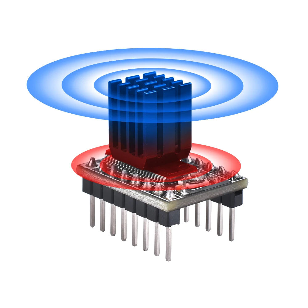 BIQU LV8729 Stepper Motor Driver 4-layer PCB Ultra Silent LV8729 microstep driver controll module with Heatsink for 3d printer
BIQU LV8729 Stepper Motor Driver 4-layer PCB Ultra Silent LV8729 microstep driver controll module with Heatsink for 3d printer