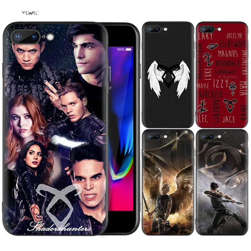 Silicone Case Mobile Phone Bag Coque for iPhone XR 7 8 6 6S Plus X XS MAX 5C 5 5S SE 7Plus 8Plus shadowhunters
Silicone Case Mobile Phone Bag Coque for iPhone XR 7 8 6 6S Plus X XS MAX 5C 5 5S SE 7Plus 8Plus shadowhunters