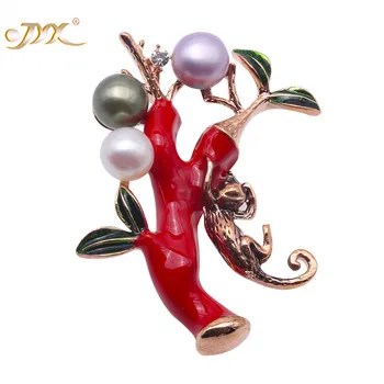 JYX Enamel Pins For Women Pearl Pin Special 7.5-8mm Colorful Pearl Brooch vivid bamboo brooches natural freshwater pearl
JYX Enamel Pins For Women Pearl Pin Special 7.5-8mm Colorful Pearl Brooch vivid bamboo brooches natural freshwater pearl