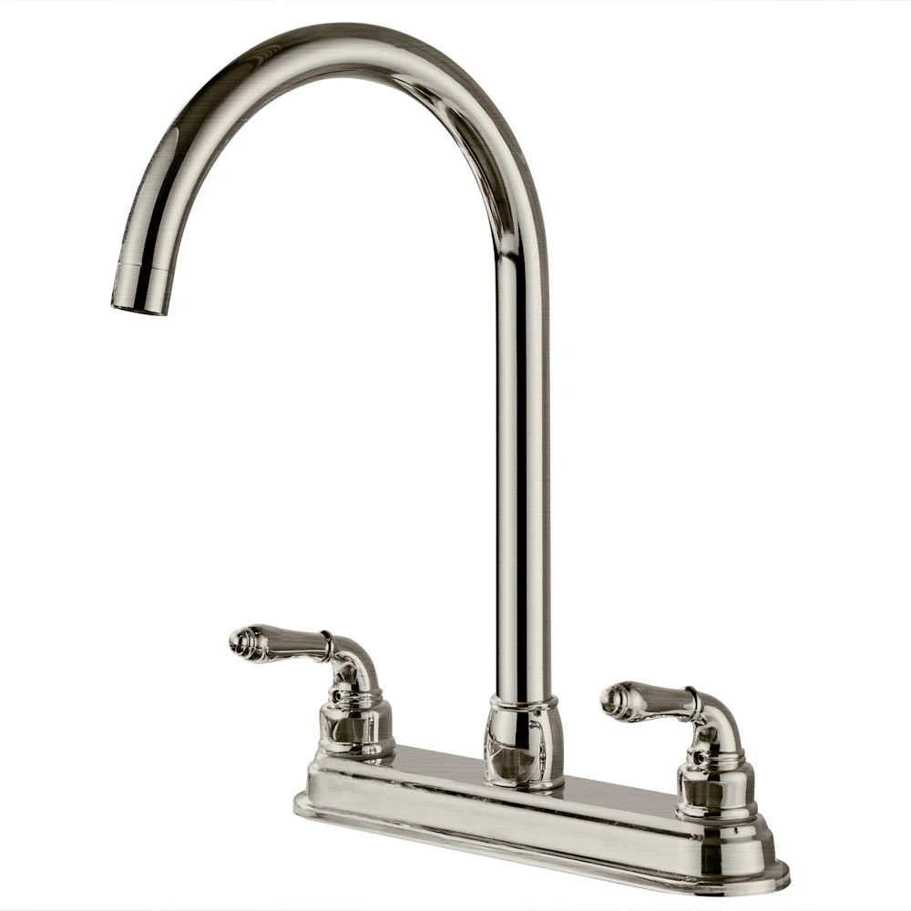 2-Handle Chrome Kitchen Faucet Sink Mixer Tap Swivel Spout Faucet Classic Swivel Copper Single Hole Kitchen Faucets taps
2-Handle Chrome Kitchen Faucet Sink Mixer Tap Swivel Spout Faucet Classic Swivel Copper Single Hole Kitchen Faucets taps