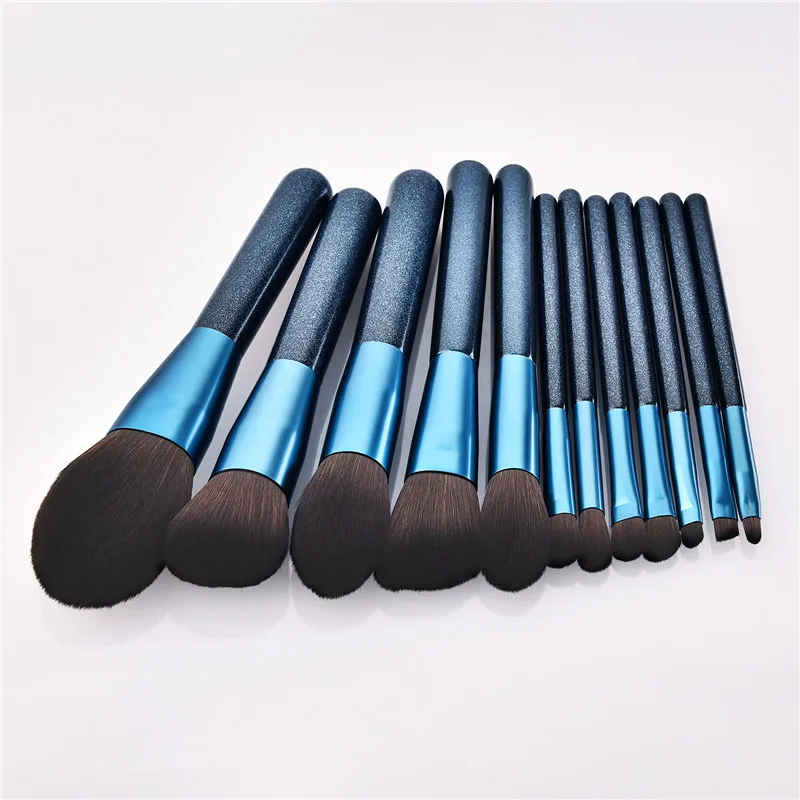 12pcs/set Makeup brushes Set Blue Cosmetic Tools Powder Foundation Blending Eyebrow Brush Facial Make Up brush kit T12062
12pcs/set Makeup brushes Set Blue Cosmetic Tools Powder Foundation Blending Eyebrow Brush Facial Make Up brush kit T12062