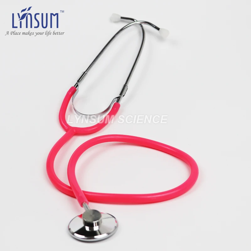 Pink Basic Functional Home Single Head Economical Stethoscope Cardiology Cute EMT Student Doctor Clinical Medical Stethoscope
Pink Basic Functional Home Single Head Economical Stethoscope Cardiology Cute EMT Student Doctor Clinical Medical Stethoscope