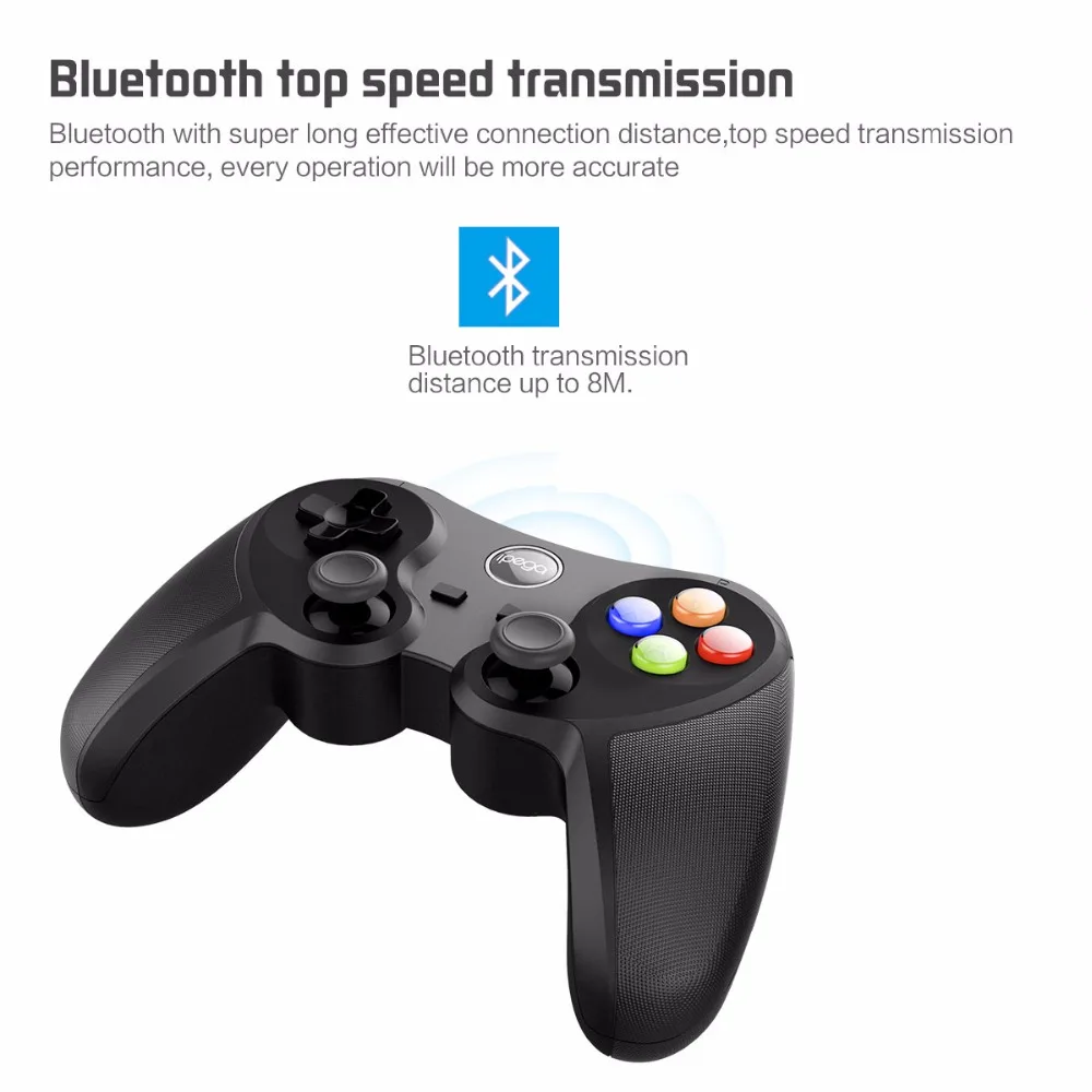 Ipega PG-9078 Wireless Gamepad Bluetooth Game Controller Joystick For Android ISO Phones Mini Gamepad Tablet PC VR box Glasses
Ipega PG-9078 Wireless Gamepad Bluetooth Game Controller Joystick For Android ISO Phones Mini Gamepad Tablet PC VR box Glasses