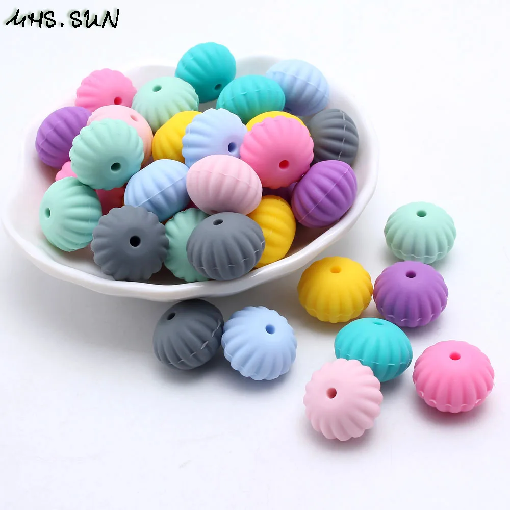 MHS.SUN Pumpkin Baby Silicone Beads For Teether Nursing Toy Make DIY Silicone Beads Food Grade Chewing Jewelry Accessories Soft
MHS.SUN Pumpkin Baby Silicone Beads For Teether Nursing Toy Make DIY Silicone Beads Food Grade Chewing Jewelry Accessories Soft