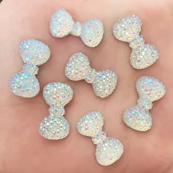 40 Pcs Shiny AB Resin Cute Bow Flat Back Rhinestone Scrapbook DIY Wedding Applique Ornament Hairpin Accessories Crafts F550
40 Pcs Shiny AB Resin Cute Bow Flat Back Rhinestone Scrapbook DIY Wedding Applique Ornament Hairpin Accessories Crafts F550