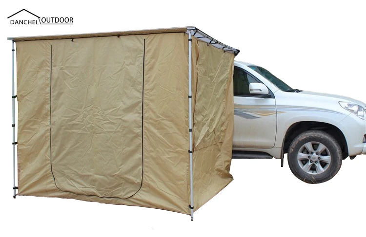 

DANCHEL CarTents Awning with cloth house Roof Top Changing Room, size 2x2 2x3 2x2.5 2.5x2.5 with tent